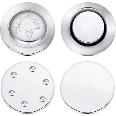 Picture of Strong Steel Plate Magnetic Name Tag Holder With Clothing