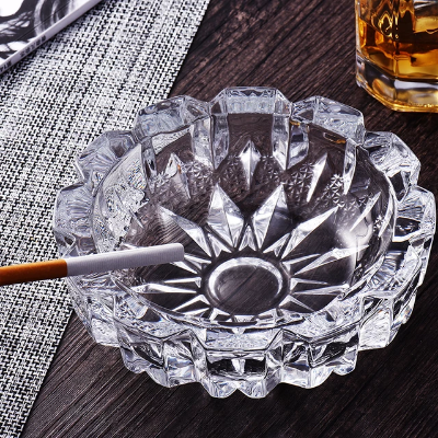 Picture of Ashtray Luxury glass Home Hotel Restaurant Use Glass Ashtray