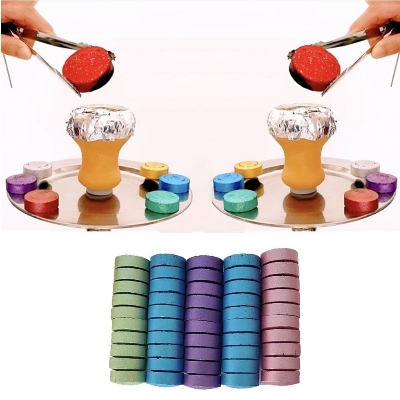 Picture of High Quality  33cm Coal Tablets Round Quick Light Coconut Charcoal