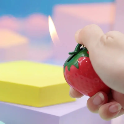 Picture of Male And Female Strawberry Fancy Cute Creative Cigar Lighter