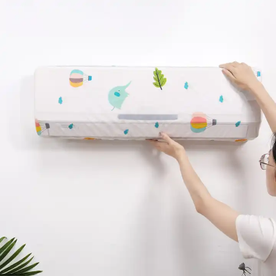 Picture of 2 TON Printing Waterproof Cover Dust Washing Clean Protector Bag Air Conditioner Cover