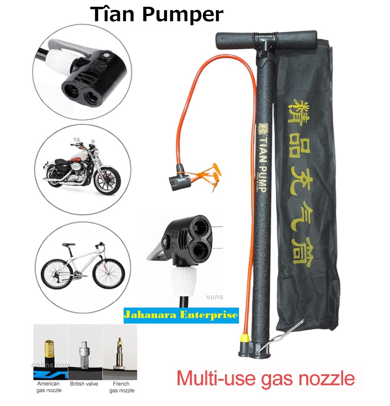 Picture of Bicycle Pumper Any Nojel