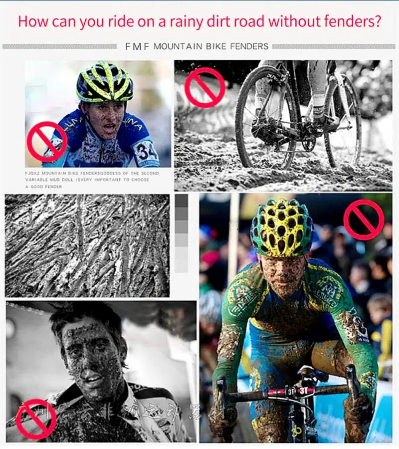 Picture of Bicycle Full mudguard  26"/27".5/29"/20"/700C Reaching,Front&Rear Fender Durable MTB/Road/Folding Bike Mudguards