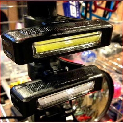 Picture of High Brightness Bike Rear Light Red/Blue, Powerful LED Bicycle Tail Light Rechargeable with 5 Steday/Flash Modes Bicycle Accessories - Cycle Accessories - Cycle Accessories