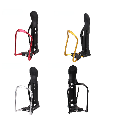 Picture of Bike Bottle Holder Water Bottle Cages fit Bicycles Mountain Bike Adjustable Aluminum Quick Easy to Mount For Bicycle Accessories