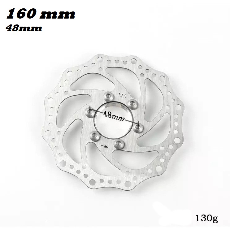 Picture of 44/48mm Disc Brake Rotor Center Lock 6 Bolt Rotor Adapter Aluminium MTB Road Bicycle Disc Brake Rotor Convert Adapters