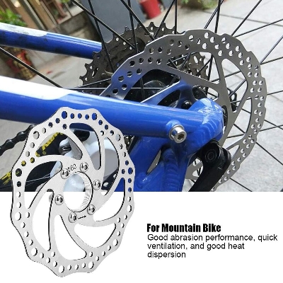 Picture of Bike Brake Disc Freewheel Threaded Hubs Disc Brake 6 Bolt With Aluminium wheeler Floating Alomejor Brake Rotor 160mm 1 pc Bicycle Accessories - Bike