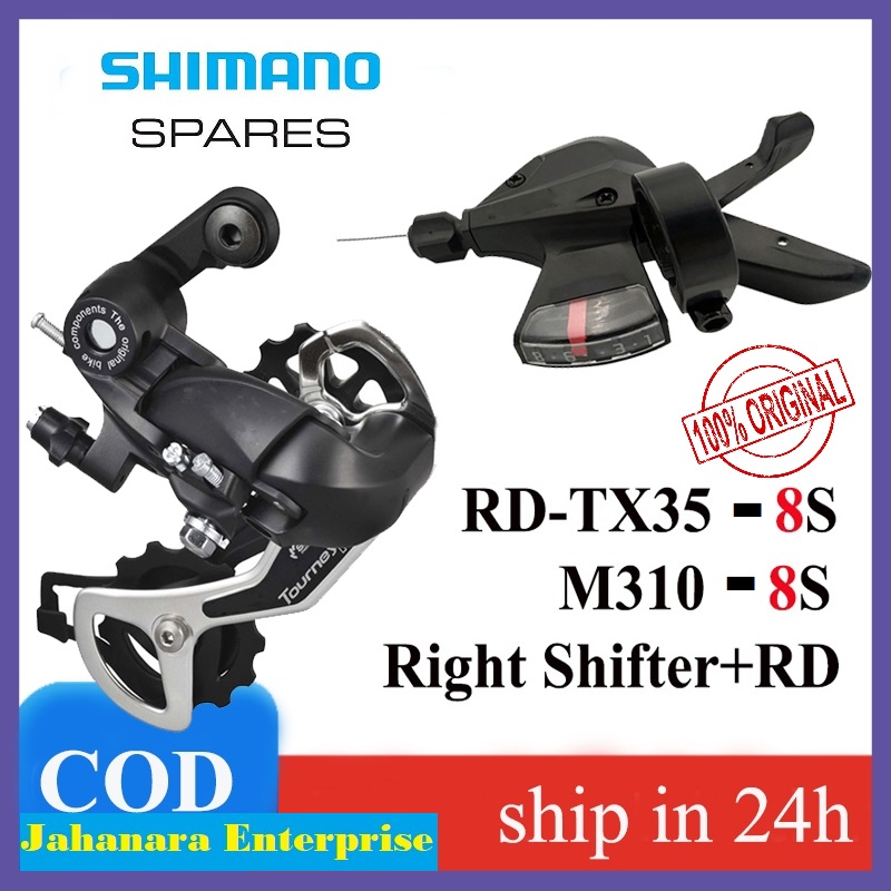 Picture of 8 Speed Combo Offer Altus Shifter SL-M310 Tourney RD-TX35 Shifter RD 8 Speed Groupset MTB Parts (Rd+Shifter)
