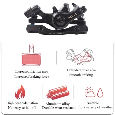 Picture of Mountain Bike Mechanical Brake Caliper Set Front & Rear Brake for Shunan