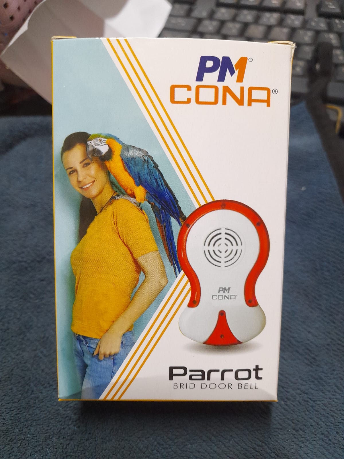 Picture of Cona Red and white Ding Dong Doorbells & Bell Push, Home Calling Bell