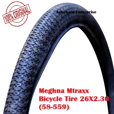 Picture of Meghna Mtraxx Bicycle Tire 26X2.30 (58-559) Veloce Tyre / Veloce cycle / Valoce Accessorise