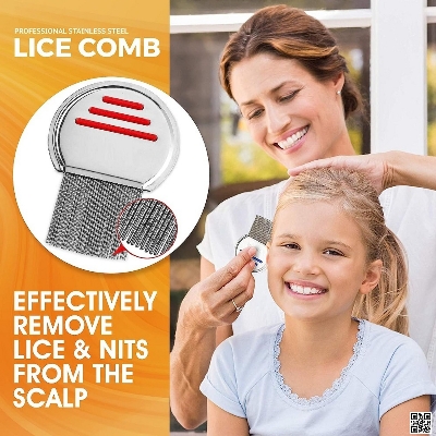 Picture of Stainless Steel Lice Removal Comb