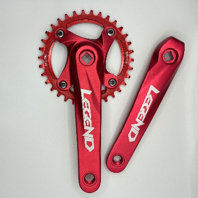 Picture of LEGEND Crankset Square Taper BCD104/34T Chainring Compatible with Aluminium Sram
