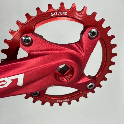 Picture of LEGEND Crankset Square Taper BCD104/34T Chainring Compatible with Aluminium Sram