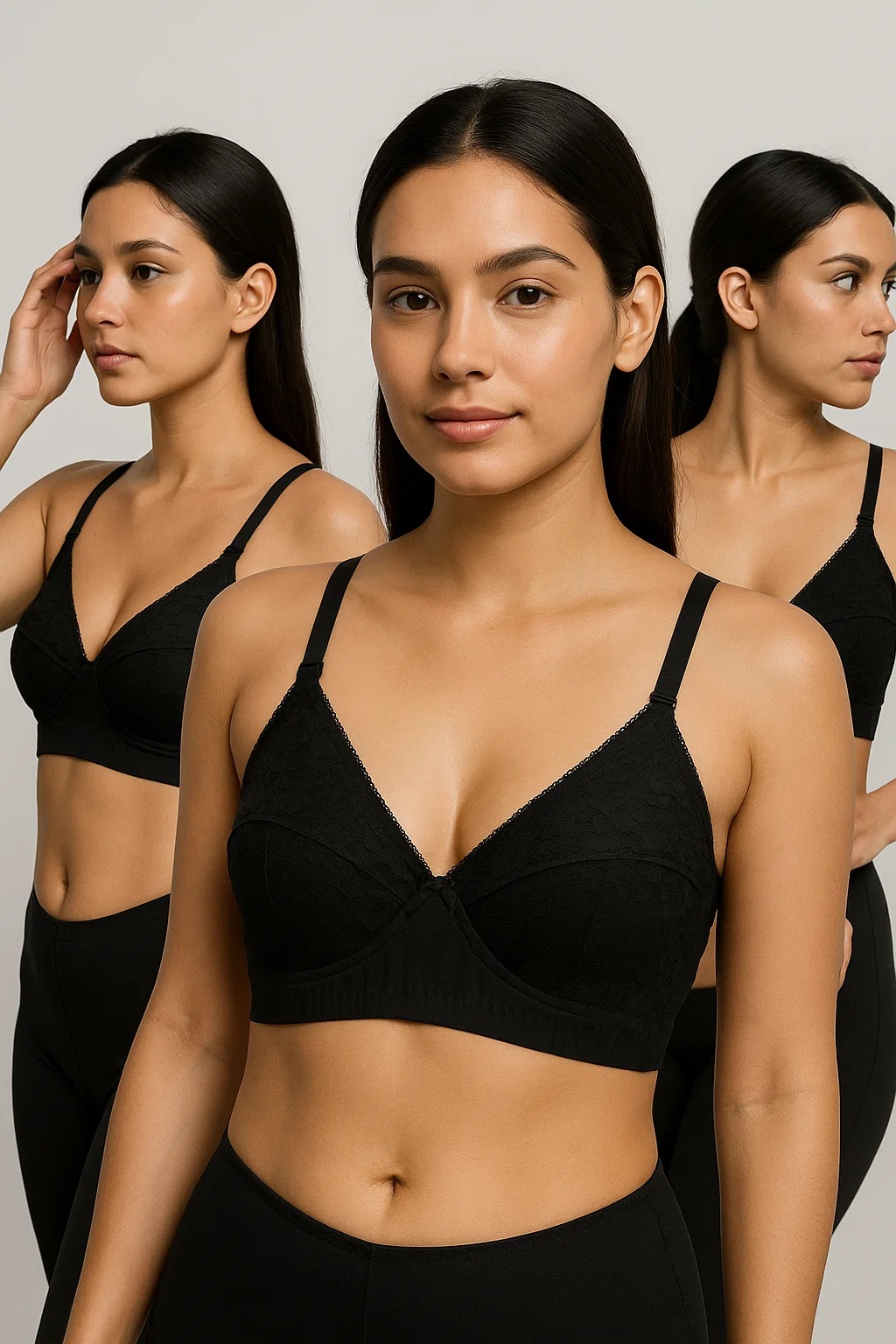 Picture of Premium Quality Women Clothing Net Soft Bra Comfortable Skin Friendly Stylish Bra