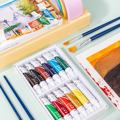 Buy Deli Acrylic Colour 12ml Tube -EC12-12 at Best Prices in Bangladesh