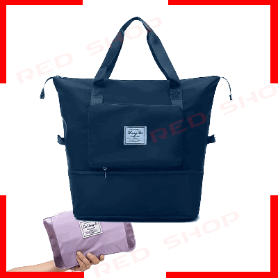 Picture of Foldable Travel Bag, Large Capacity Portable Travel Bag (Navy Blue)