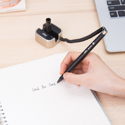 Buy Deli Desk Stand Gel Pen 0.5mm Black Ink -6796  at Best Prices in Bangladesh