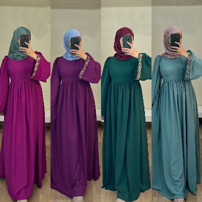 Buy hatai Embroiderd Burqa ( No Hijab Only Borka) for Womenat Best Price in Bangladesh