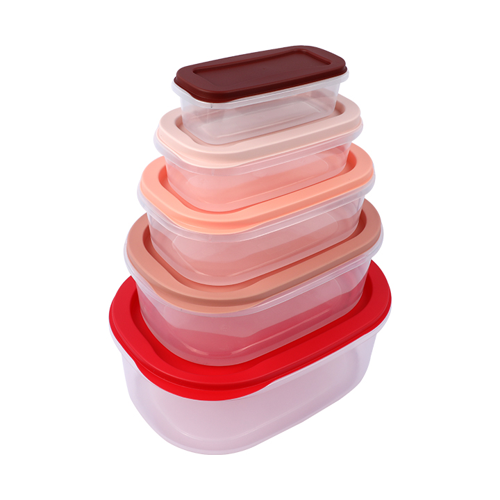 Buy 5-Piece Lid & Lid Rtg Container Set - Durable, Space-Saving Storage at Best Price In Bangladesh