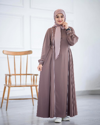 Buyabaya-borka-pipen-borka-no-hijab-only-borkadubai-cherry-stylish-fashion-collection-fashionable-khimar-lycra-for-womenat Best Price in Bangladesh