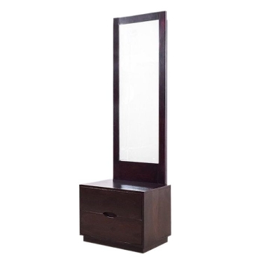 Picture of RK MDF Stylish Single Dressing Table for Small Space Walnut Finish Size: H67X L18X D12