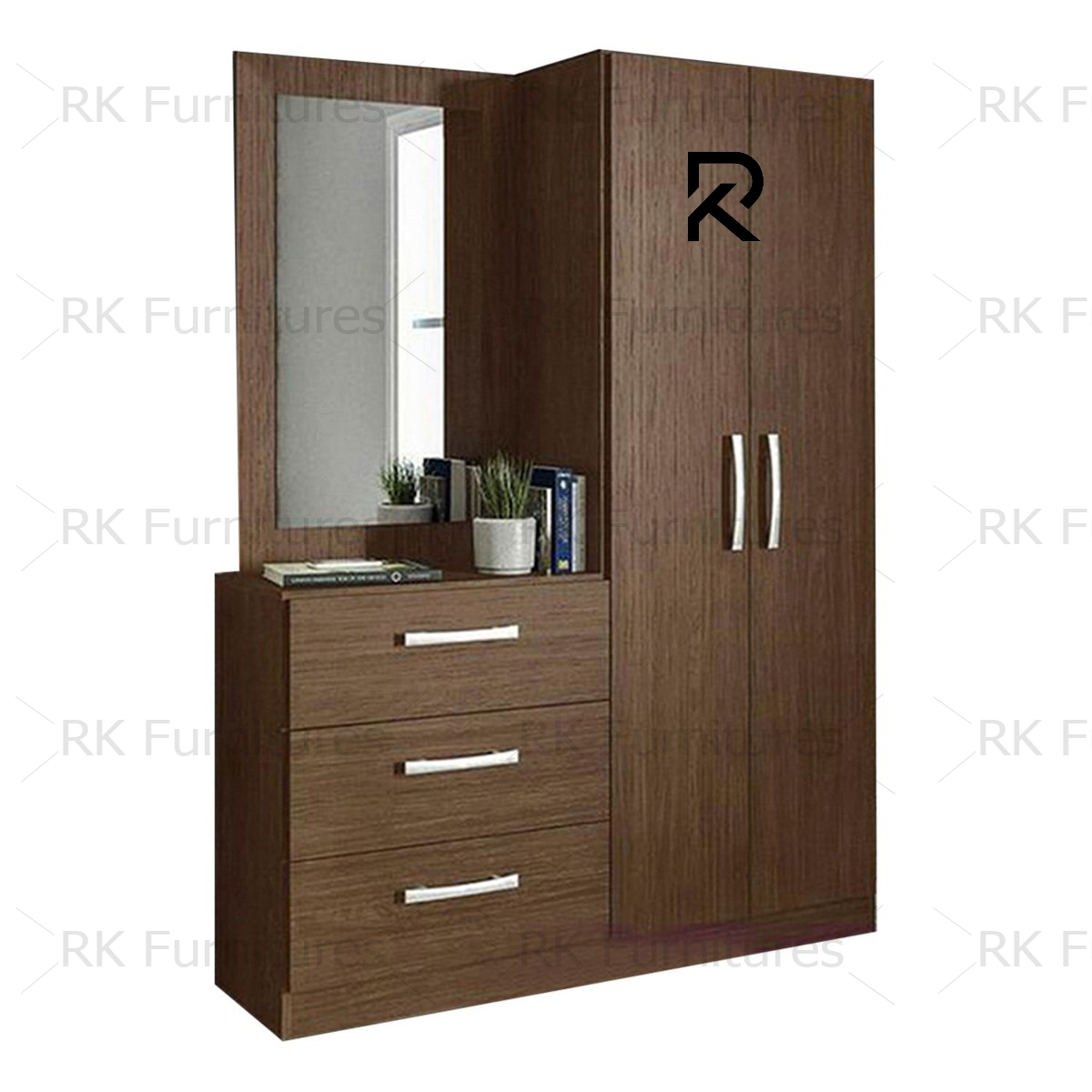Picture of Advanced inspiring - Unique Make - RK MDF Stylish Vanity Dresser and Cupboard - Vintage Choice - To Exprerience Greatness