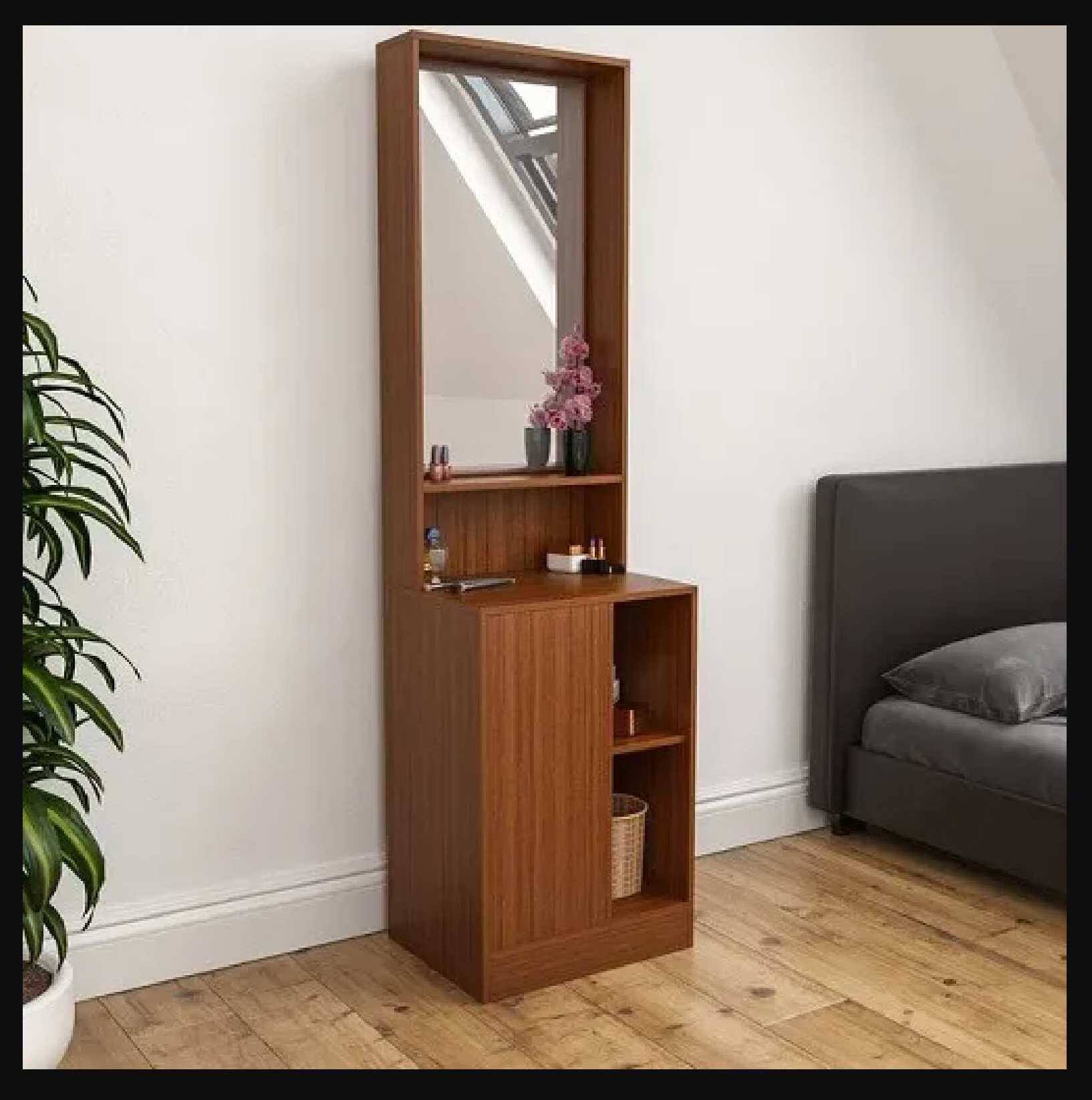 Picture of Dressing Table With Mirror Made of Laminated Board by RK Furnitures