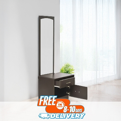 Picture of RK Modern Black Dressing Table for Small Space 14*18*67 inches