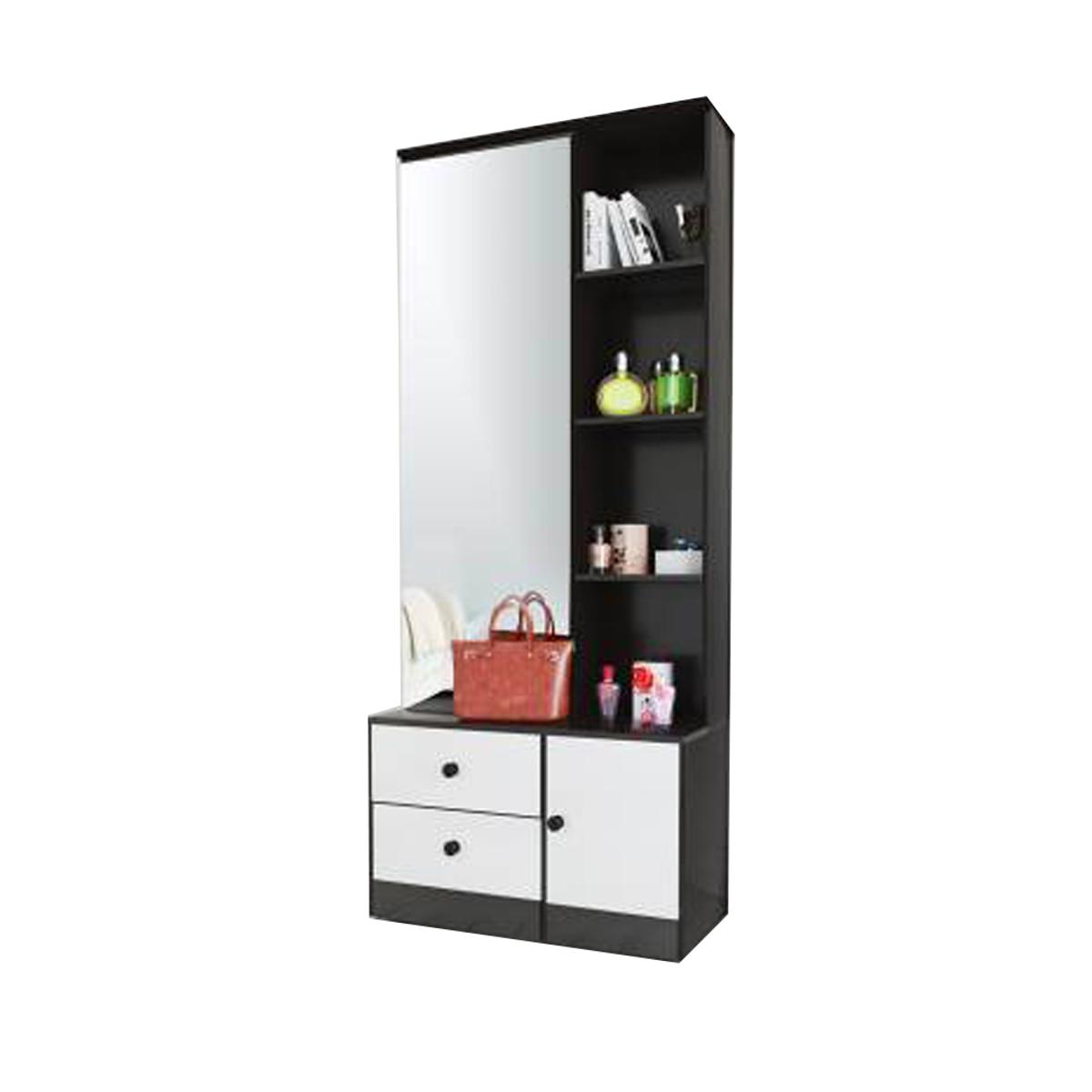Picture of New Melamine Board Black Dressing Table With Drawers by RK Furnitures