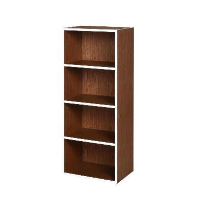 Picture of RK 4 Tier Book Shelf Storage Cabinet for Bedroom or Storage Cabinet Living Room 48X16 inches