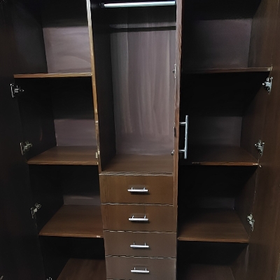 Picture of RK 3 Door 5 Drawer Almirah or Cupboard Made of MDF Laminated Board - Exclusive Experience