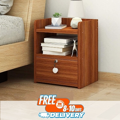 Picture of RK MDF M16  Bed Side Table  BedSide Table, Site Table, End Table for Small Space  18x14x12 Inches