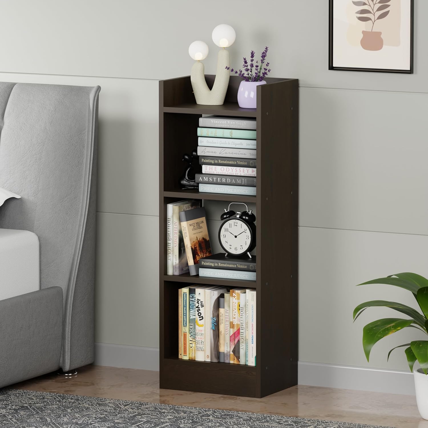 Picture of RK 3 Tier  3 Layer Engineered Wood Multipurpose Rack Bookshelf Storage Organizer Stand 36X16 inches