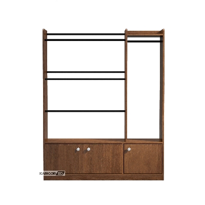 Picture of Nifty Nice Alna Heavy Duty Regal Design Engineered Wood Alna with 3 Large Storage Cabinet