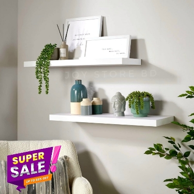 Picture of 2 pcs Wall Decoration Shelf| wall Decoration| Home decor| For Home And Office