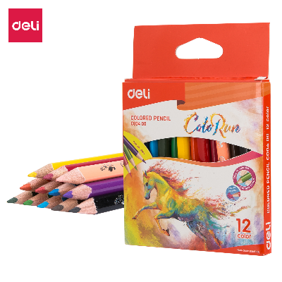 Buy Deli Mini Colored Pencil 12Colour -EC00400 at Best Prices in Bangladesh