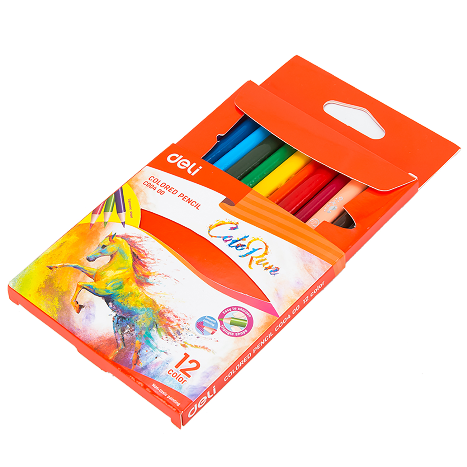 Buy Deli Mini Colored Pencil 12Colour -EC00400 at Best Prices in Bangladesh