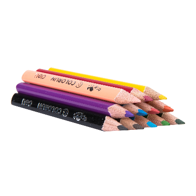 Buy Deli Mini Colored Pencil 12Colour -EC00400 at Best Prices in Bangladesh