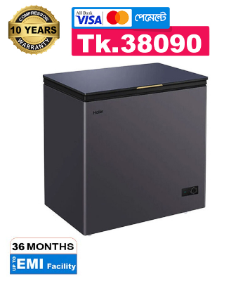 Buy haier-200-liter-glass-door-chest-freezer-hcf-230sgm-best-price Online at Best Price