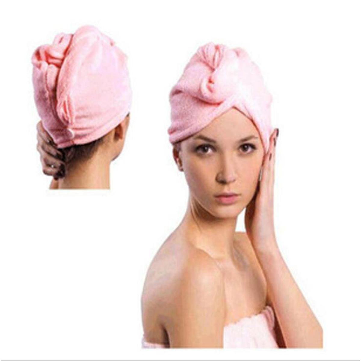 Picture of High Quality Girl's Quick-drying Shower magic  Head Towel/Hair Towel