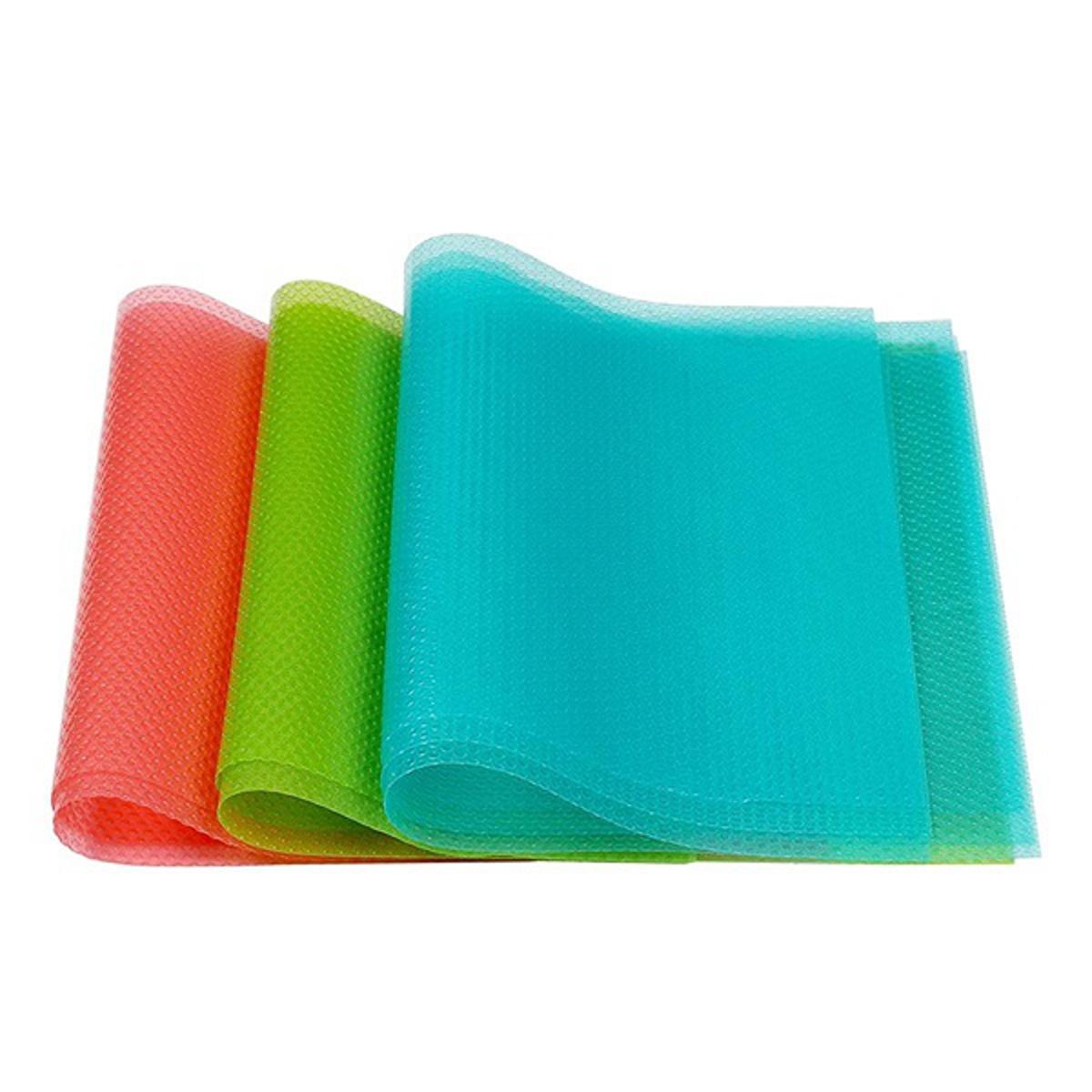 Picture of Washable Refrigerator Mats, Waterproof Fridge Mats, Drawer Mats 1/2/3/4 pcs multicolor