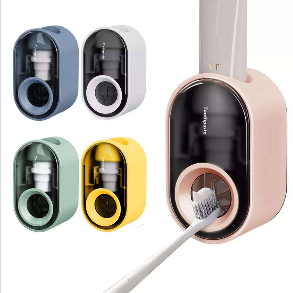 Picture of Automatic Toothpaste Dispenser With Toothbrush Holder