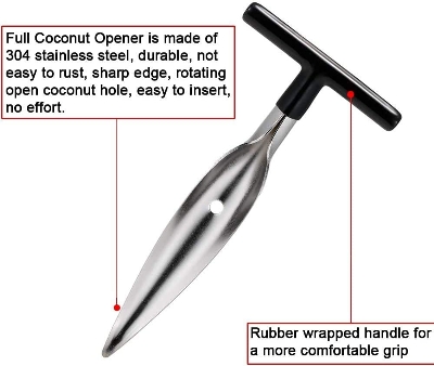 Picture of Coconut Opener Tool, Coconut Driller, Coconut Opener Machine, Coconut Opener  Water Opener