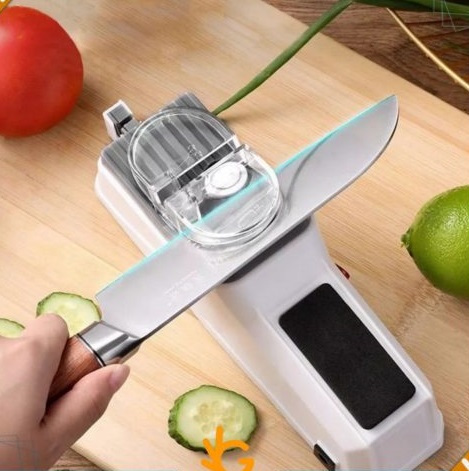 Picture of USB Electric Knife Sharpener Adjustable For Kitchen Knives Tool Knife Scissor