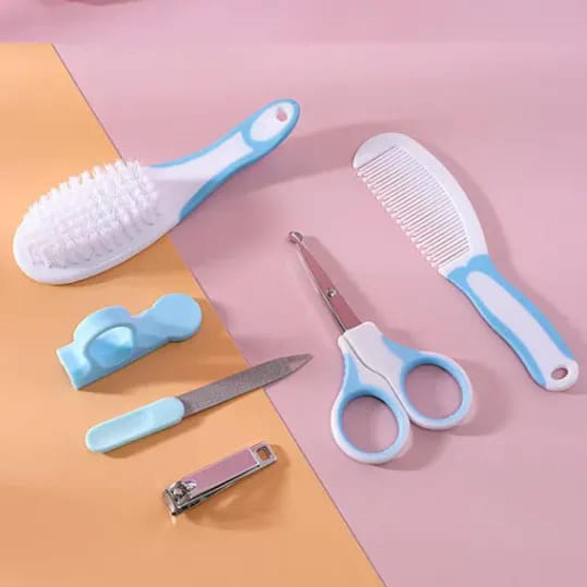 Picture of 6 Pcs Newborn Baby Kids Health Care Kit Set ,Portable Baby Care Kit Nursing Baby Heath and Grooming