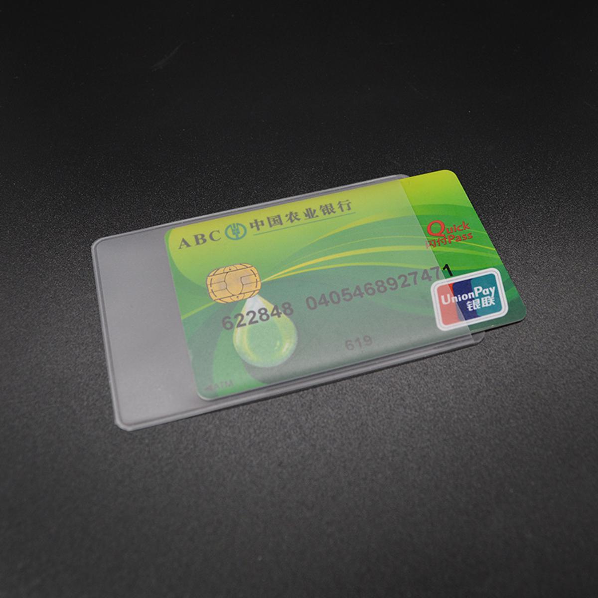 Picture of Versatile -Choice and Remark -10 Piece Clear ATM Card Cover - Card Holder- Avant-garde Remarkable - Disclose Styles & Luxe