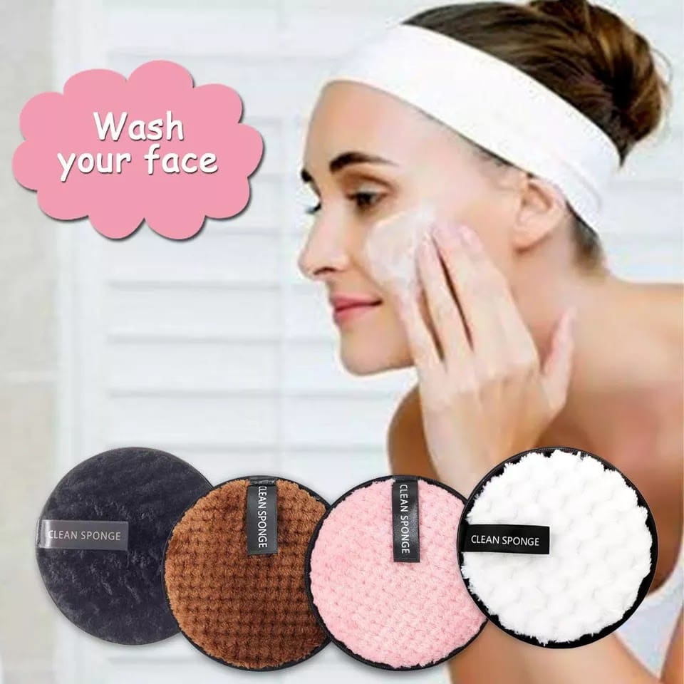 Picture of Face cleaning Make up  Remover Puff 1pcs