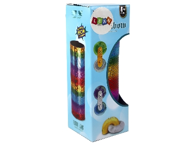 Picture of Rainbow Magic Spring Fun Toy Stretching 10m Bouncing Rainbow Coil 15cm Large Set