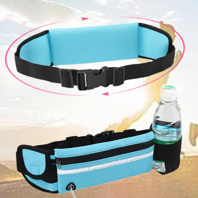 Picture of Portable Sports Waist Bag Running Bag Waterproof reflective Sports Belt Gym Bag For Men women Phone Holder Cycling Run Belt